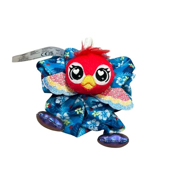 SCRUNCH MIEZ GIANTZ 6" Bird Hair Scrunchie Wear on the Wrist Backpack Clip - Picture 3 of 12